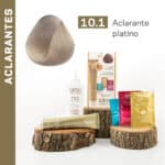 KIT COLORACIÓN CAPILAR ORO 24K + KERATINA - 10.1 Aclarante Platino