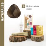 KIT COLORACIÓN CAPILAR ORO 24K + KERATINA - 9. Rubio Doble Claro